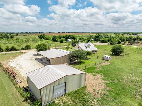 5 Acres of Land with Home for Sale in Crawford, Texas