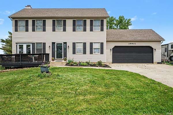 3 Acres of Land with Home for Sale in Elkhart, Indiana