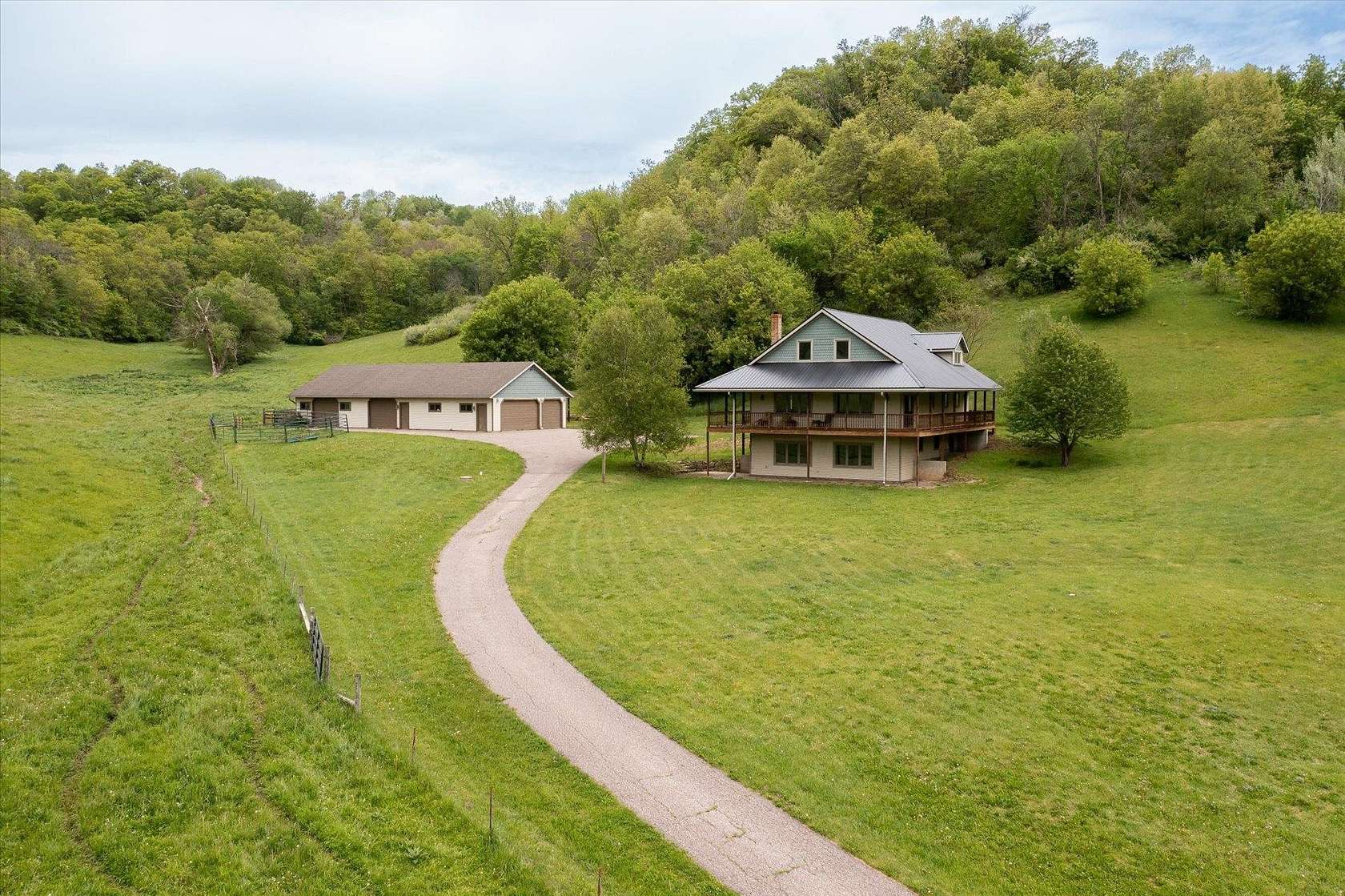 80.3 Acres of Land with Home for Sale in Richland Center, Wisconsin