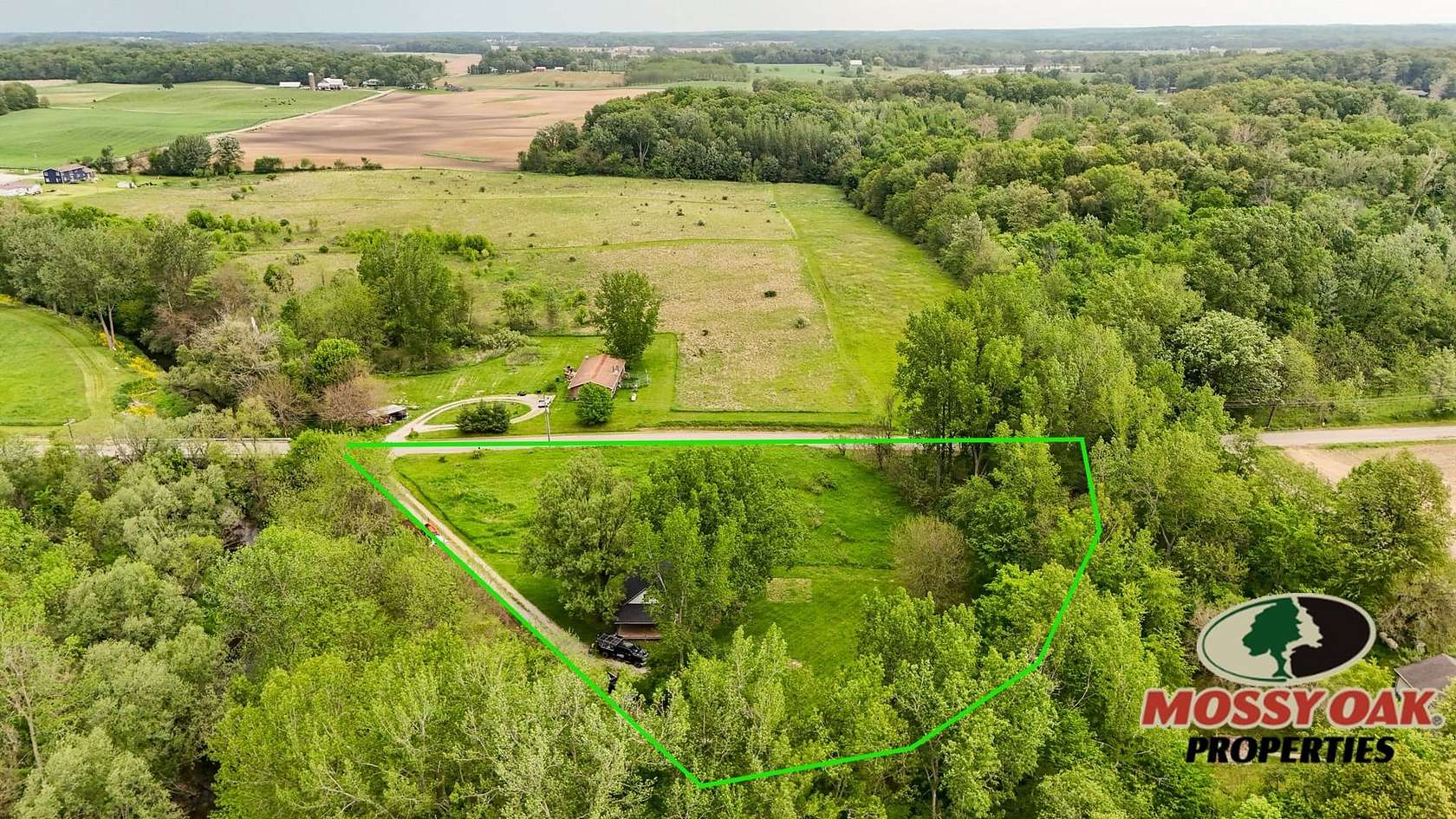 2.2 Acres of Land with Home for Sale in Roann, Indiana
