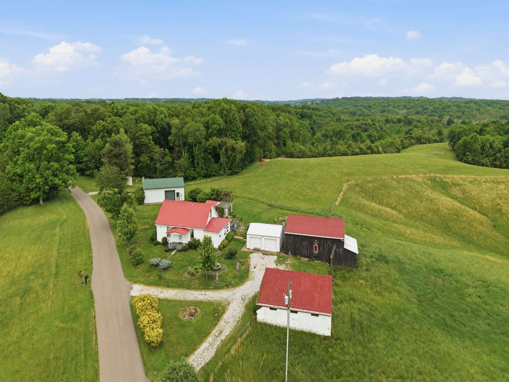 69.3 Acres of Recreational Land with Home for Sale in Fleming, Ohio