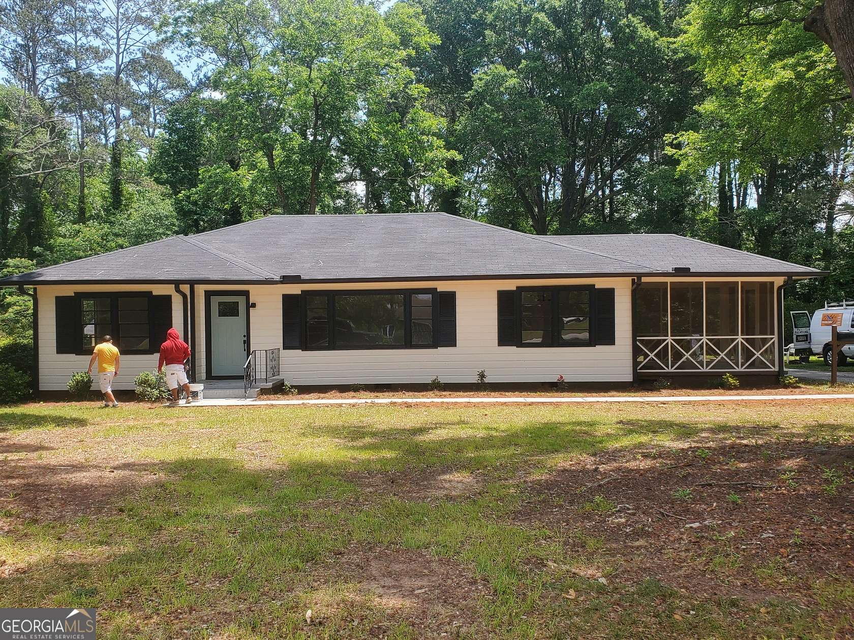 3.45 Acres of Land with Home for Sale in McDonough, Georgia