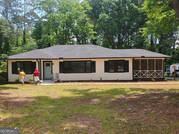 3.45 Acres of Land with Home for Sale in McDonough, Georgia