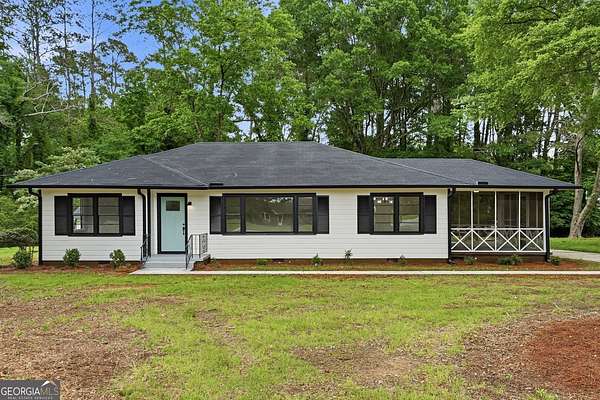 3.45 Acres of Land with Home for Sale in McDonough, Georgia