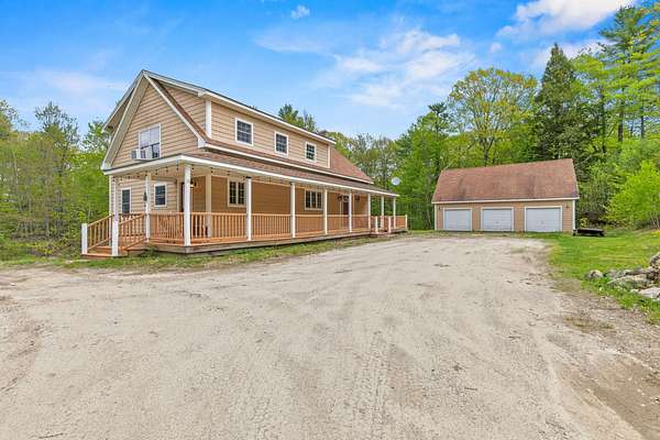 5.24 Acres of Land with Home for Sale in New Gloucester, Maine