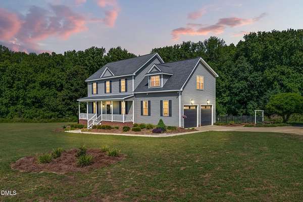 3.39 Acres of Land with Home for Sale in Willow Springs, North Carolina