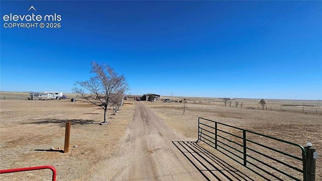 35 Acres of Agricultural Land with Home for Sale in Yoder, Colorado