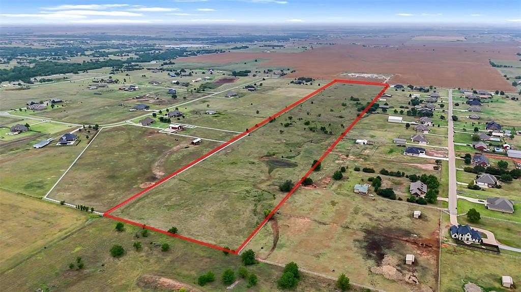 25.3 Acres of Agricultural & Residential Land for Sale in Piedmont, Oklahoma