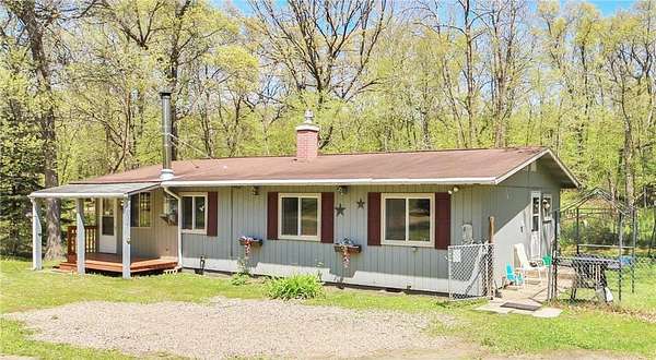 3 Acres of Land with Home for Sale in Browerville, Minnesota