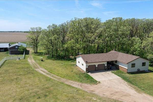 17 Acres of Land with Home for Sale in Wadena, Minnesota