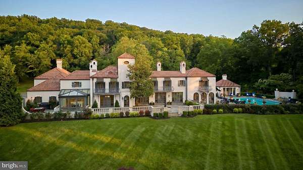 7.33 Acres of Land with Home for Sale in New Hope, Pennsylvania