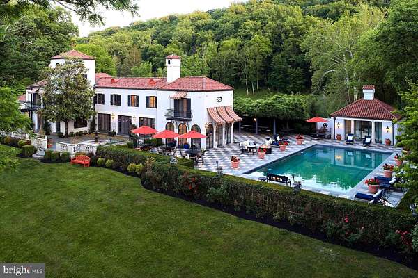 7.33 Acres of Land with Home for Sale in New Hope, Pennsylvania