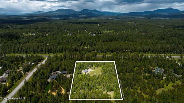 5 Acres of Land with Home for Sale in Athol, Idaho