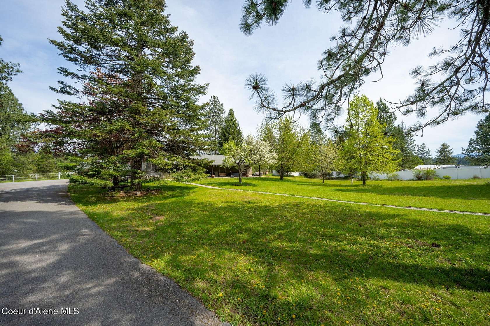 5 Acres of Land with Home for Sale in Hayden, Idaho