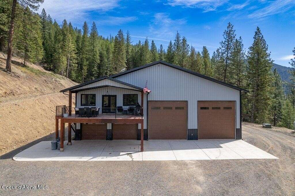 19.5 Acres of Recreational Land with Home for Sale in Pinehurst, Idaho