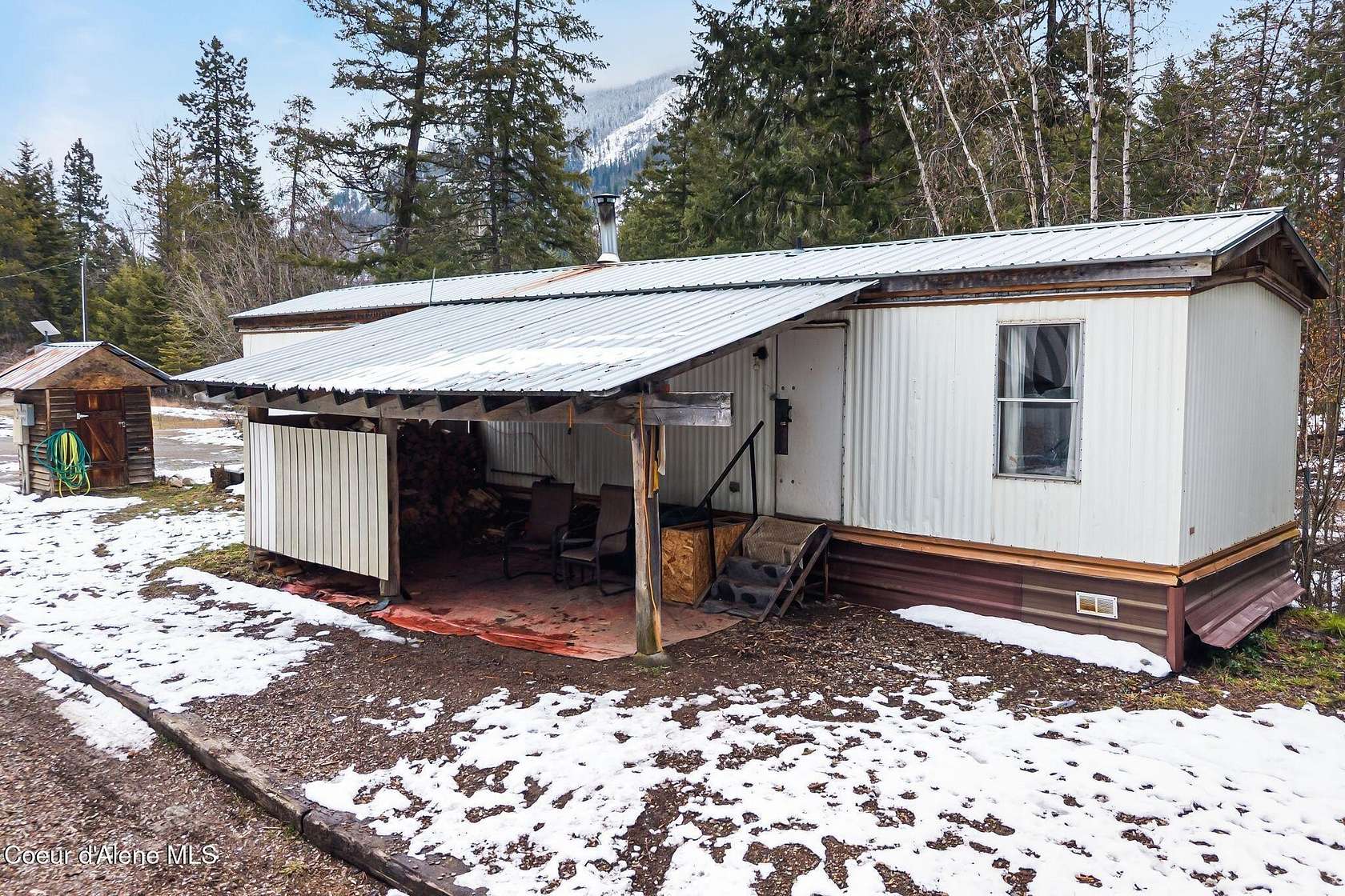 5.32 Acres of Land with Home for Sale in Clark Fork, Idaho
