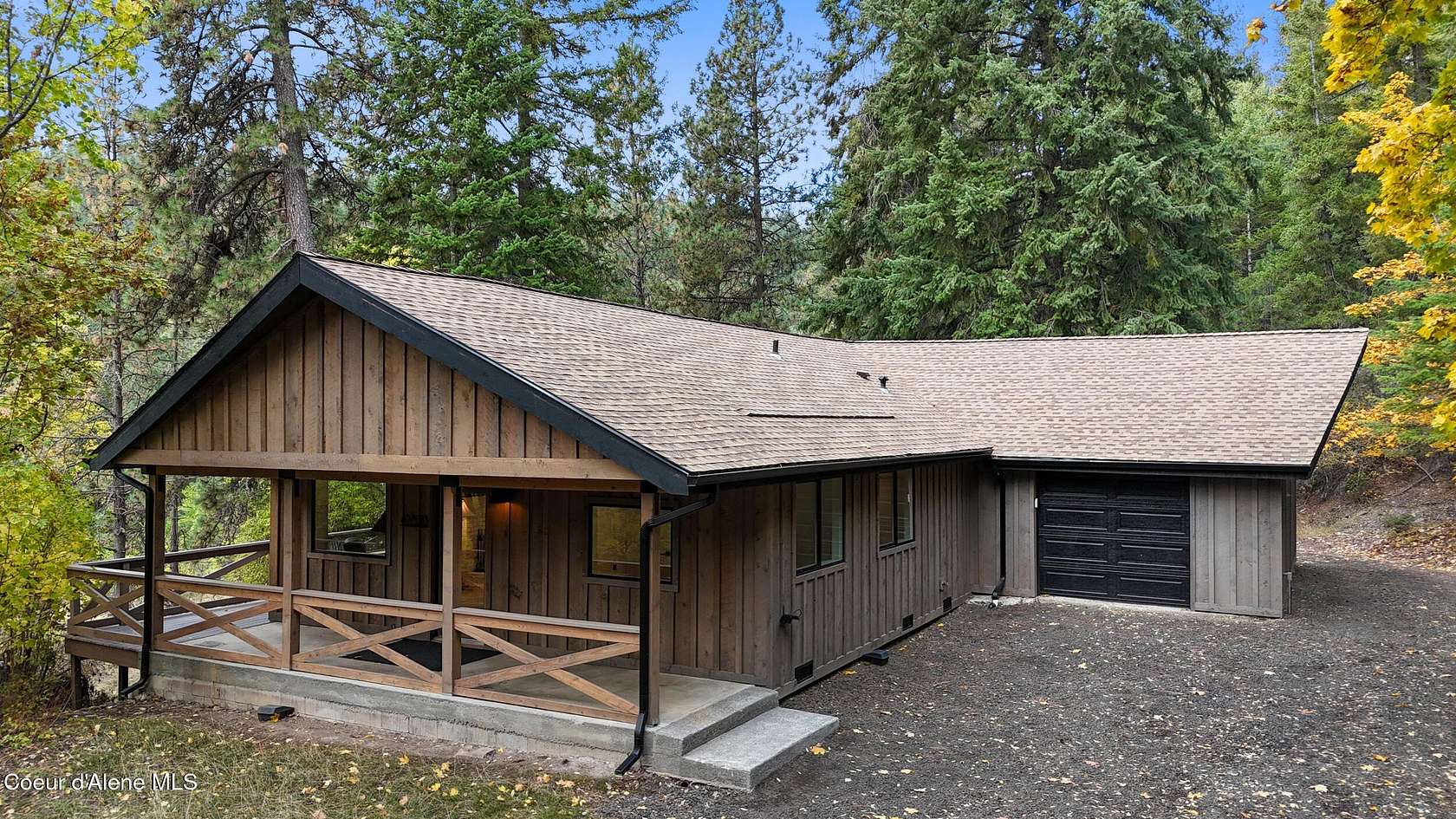 16.6 Acres of Land with Home for Sale in Harrison, Idaho