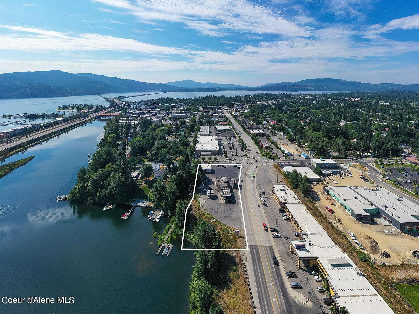 1.5 Acres of Improved Mixed-Use Land for Sale in Sandpoint, Idaho