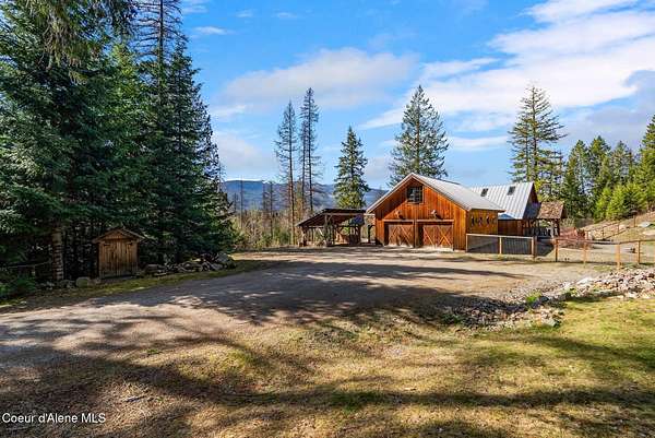 20.8 Acres of Land with Home for Sale in Sandpoint, Idaho