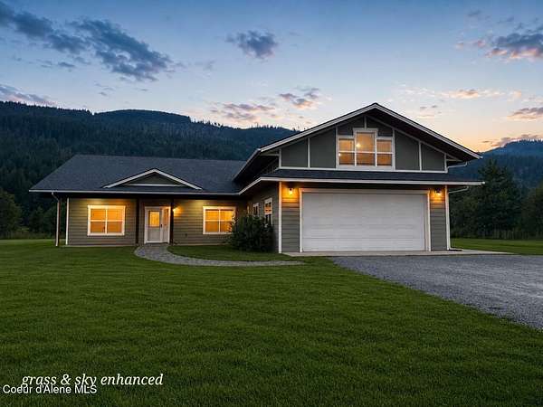 10 Acres of Land with Home for Sale in Sandpoint, Idaho