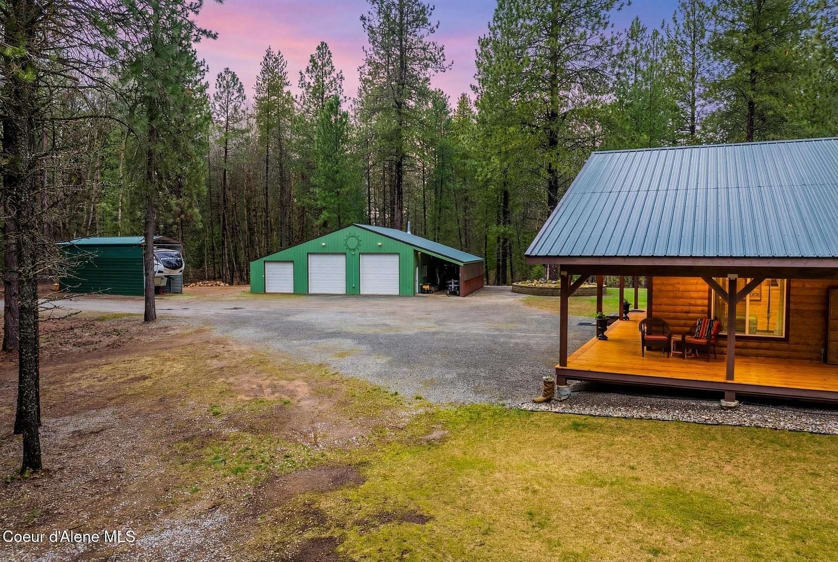 5.32 Acres of Land with Home for Sale in Sandpoint, Idaho
