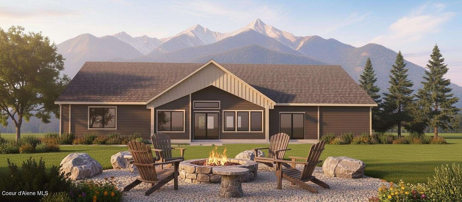 5 Acres of Land with Home for Sale in Blanchard, Idaho