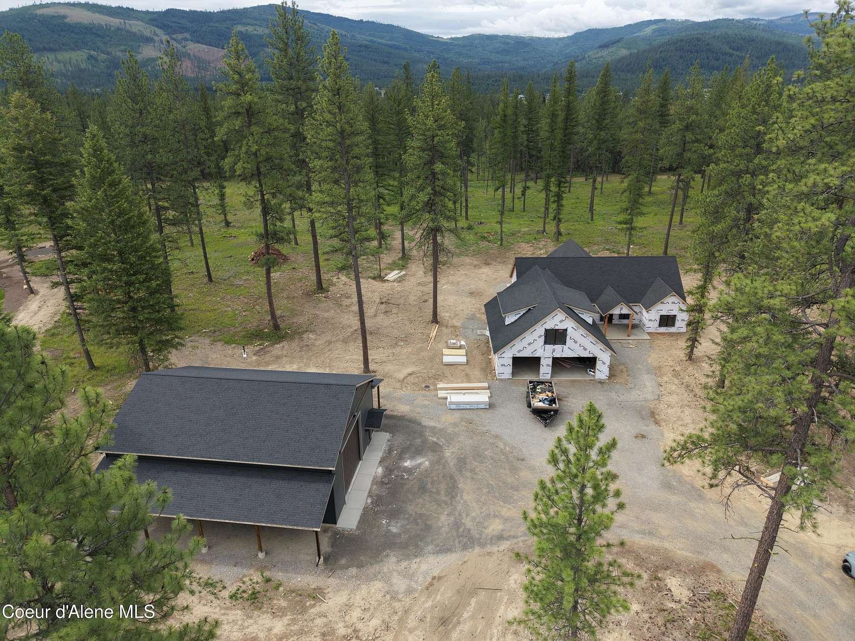 5 Acres of Land with Home for Sale in Blanchard, Idaho