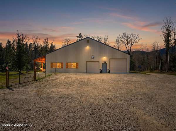 10.8 Acres of Land with Home for Sale in Sandpoint, Idaho