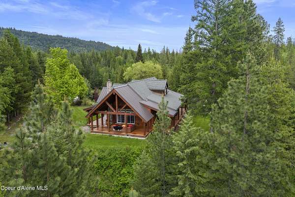 40.2 Acres of Recreational Land with Home for Sale in Sandpoint, Idaho