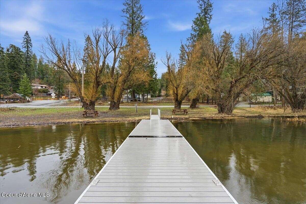 6.67 Acres of Land with Home for Sale in Hauser, Idaho