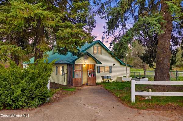 5 Acres of Land with Home for Sale in Athol, Idaho