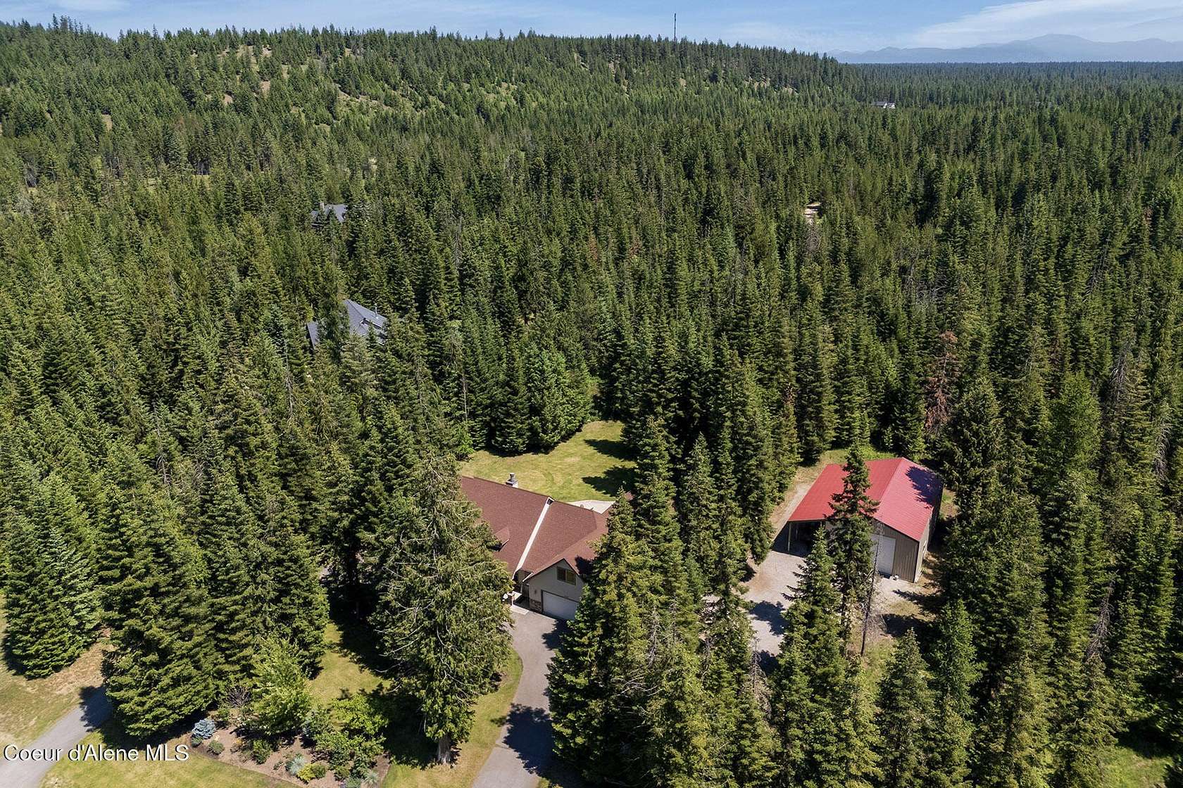 4.75 Acres of Land with Home for Sale in Rathdrum, Idaho