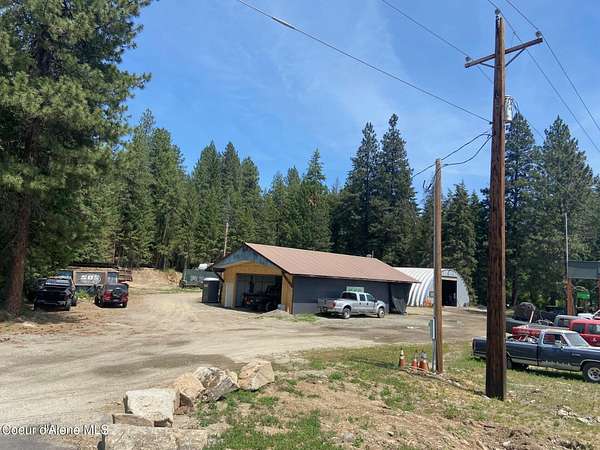 1.5 Acres of Improved Commercial Land for Sale in Moyie Springs, Idaho