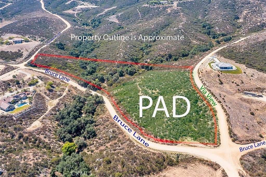 5.29 Acres of Residential Land for Sale in Temecula, California