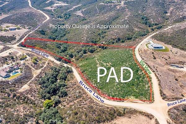 5.29 Acres of Land for Sale in Temecula, California
