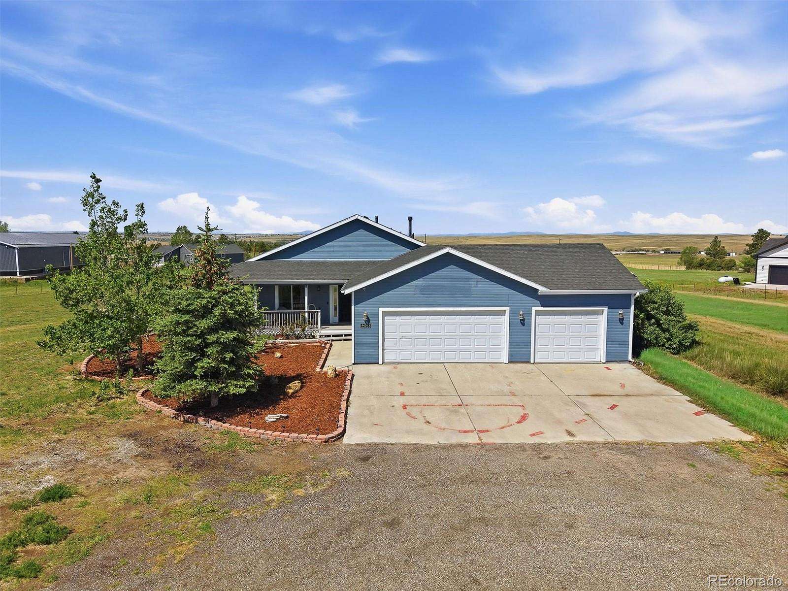 4 Acres of Land with Home for Sale in Elizabeth, Colorado