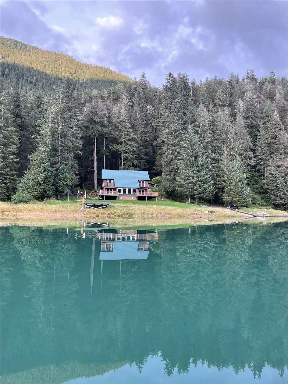 5.6 Acres of Land with Home for Sale in Excursion Inlet, Alaska