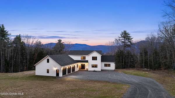 44.3 Acres of Recreational Land with Home for Sale in Bolton, New York