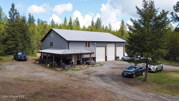 20 Acres of Recreational Land with Home for Sale in Oldtown, Idaho