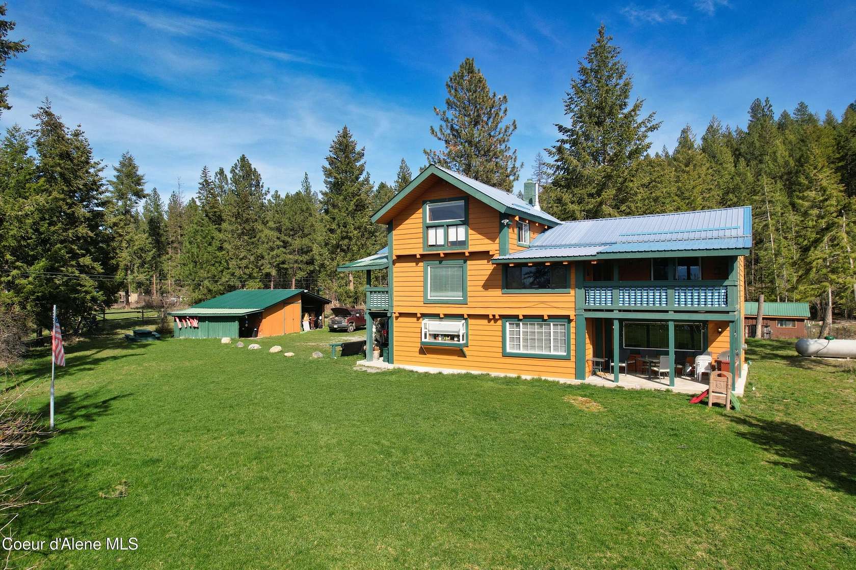 5 Acres of Land with Home for Sale in Bonners Ferry, Idaho