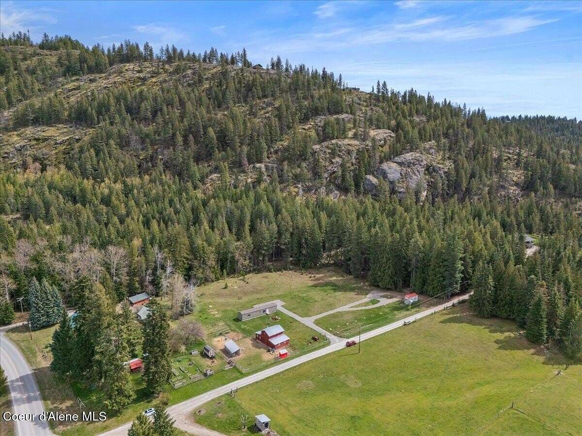 3.63 Acres of Land with Home for Sale in Priest River, Idaho