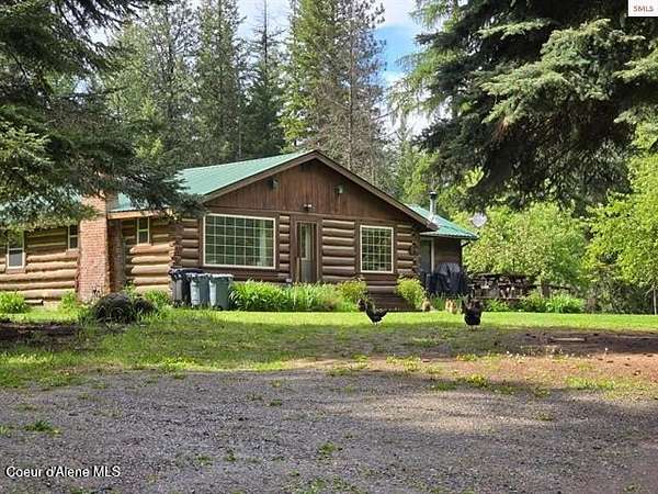 5 Acres of Land with Home for Sale in Moyie Springs, Idaho