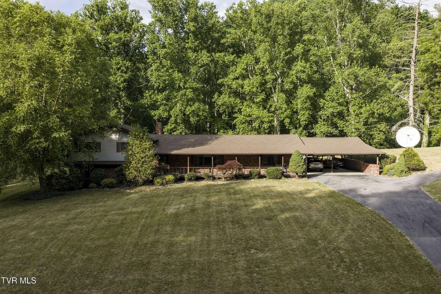 121 Acres of Agricultural Land with Home for Sale in Erwin, Tennessee