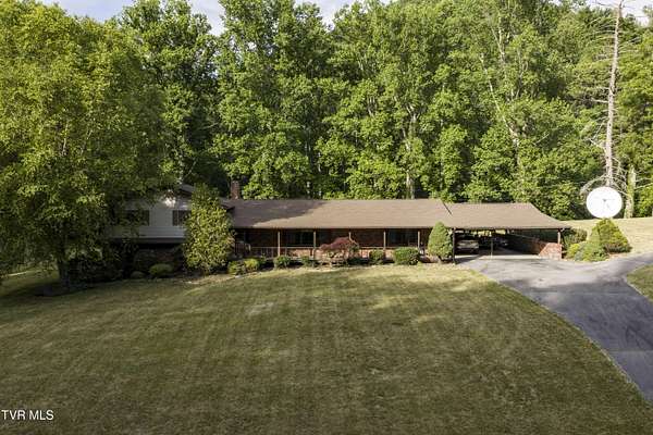 121 Acres of Agricultural Land with Home for Sale in Erwin, Tennessee