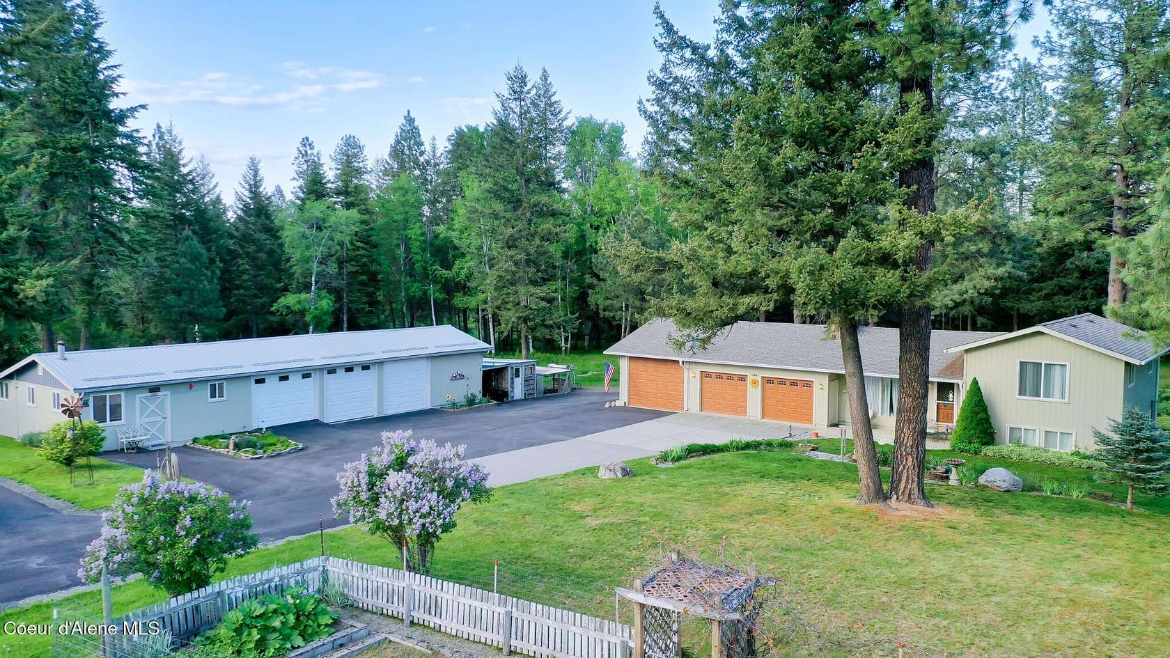 5 Acres of Land with Home for Sale in Coeur d'Alene, Idaho