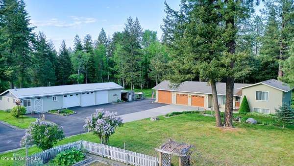 5 Acres of Land with Home for Sale in Coeur d'Alene, Idaho