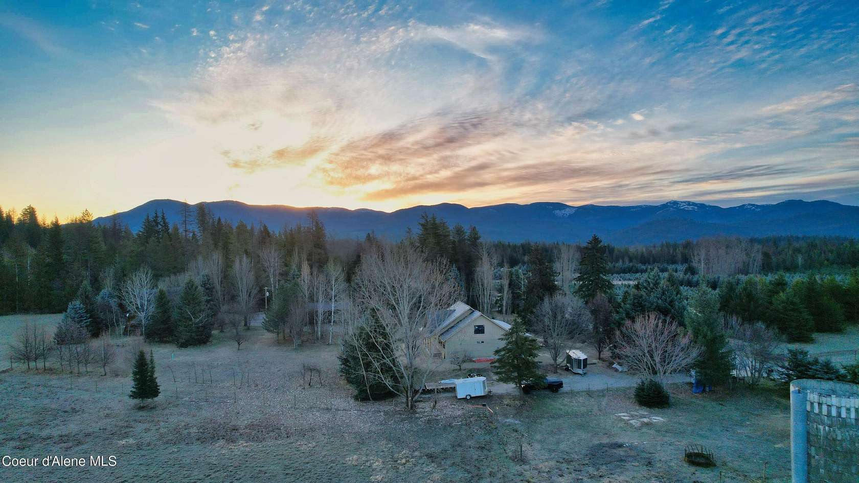 5 Acres of Land with Home for Sale in Naples, Idaho