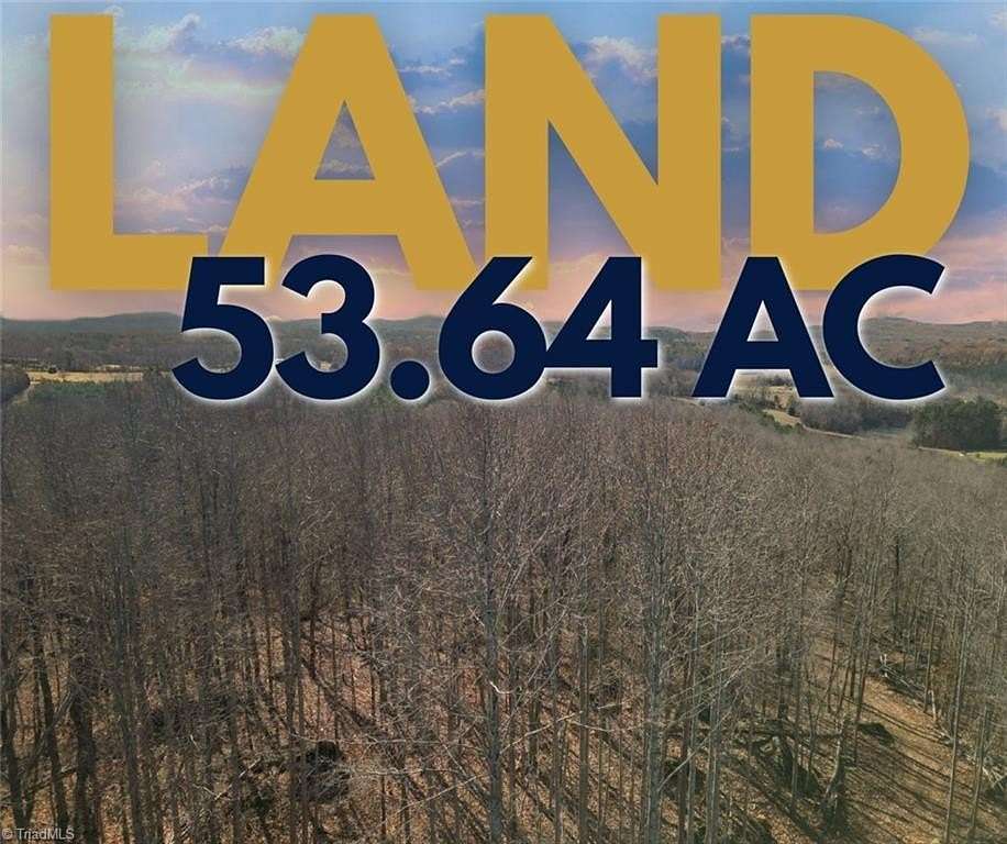 53.6 Acres of Recreational & Residential Land for Sale in Asheboro, North Carolina