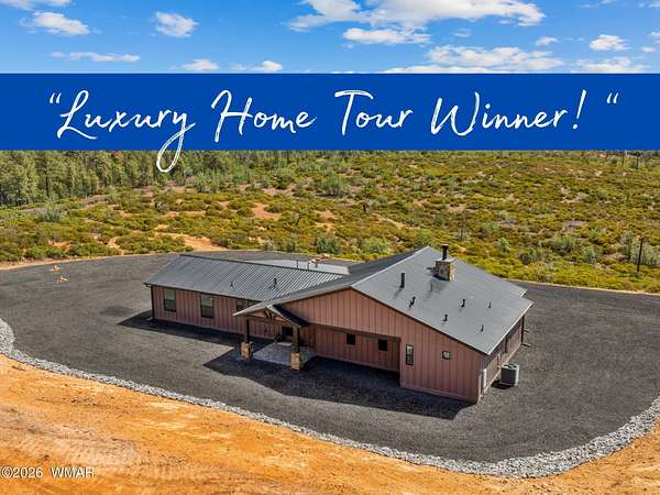 7.39 Acres of Land with Home for Sale in Show Low, Arizona