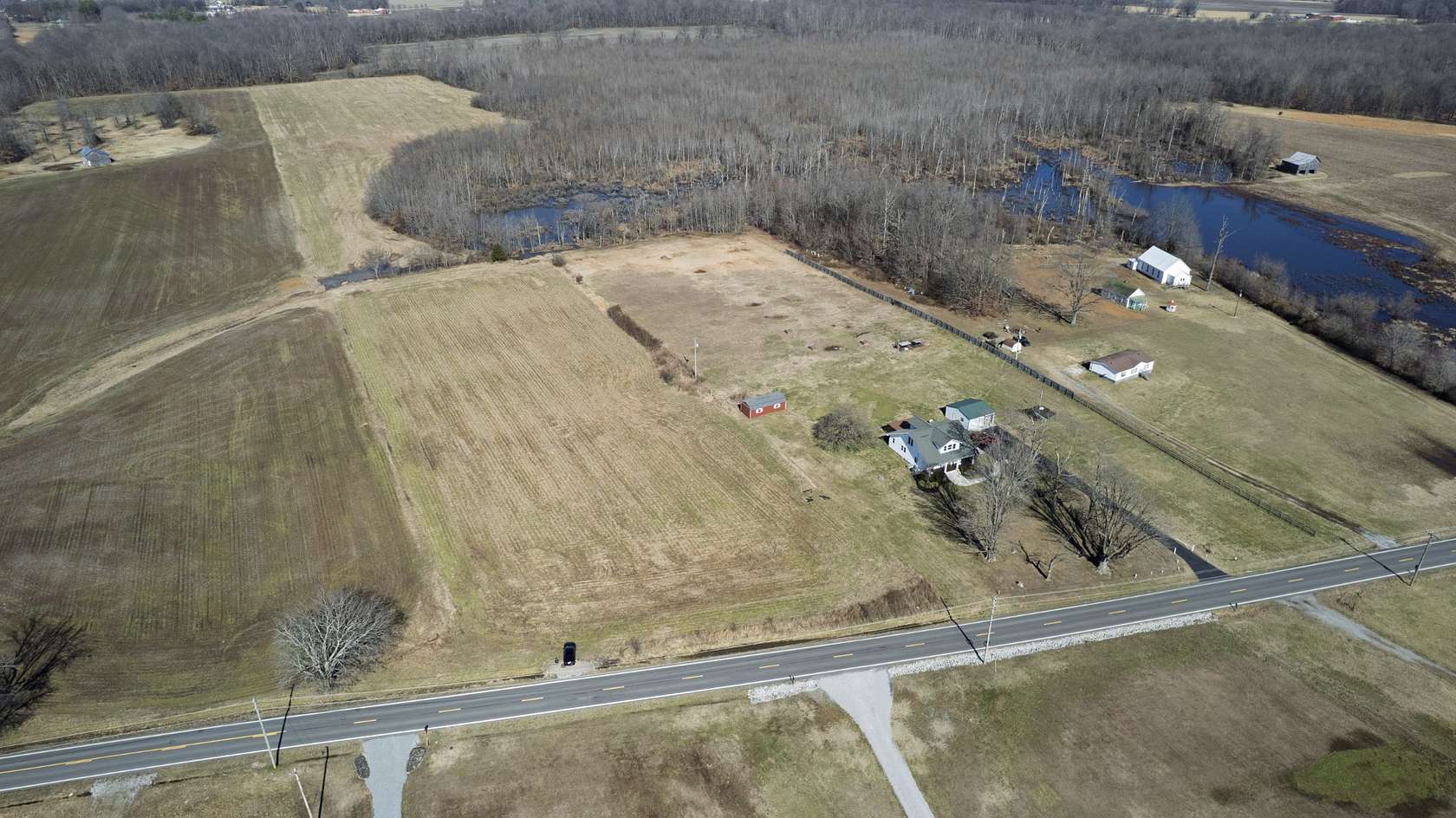 73.7 Acres of Recreational & Residential Land for Sale in Springfield, Tennessee